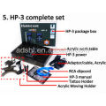 2014 newest desigh Technical innovation Touch screen HP-3 hurricane tattoo power supply